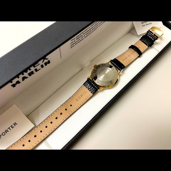 Timex Marlin 34mm MR. PORTER Hand Wind 1960s Reissue (EUC) - Picture 1 of 3